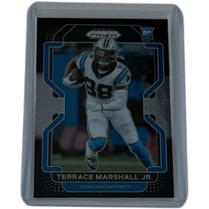 2021 Panini Chronicles - Prizm Black Terrace Marshall Jr. #PB-13 (RC)